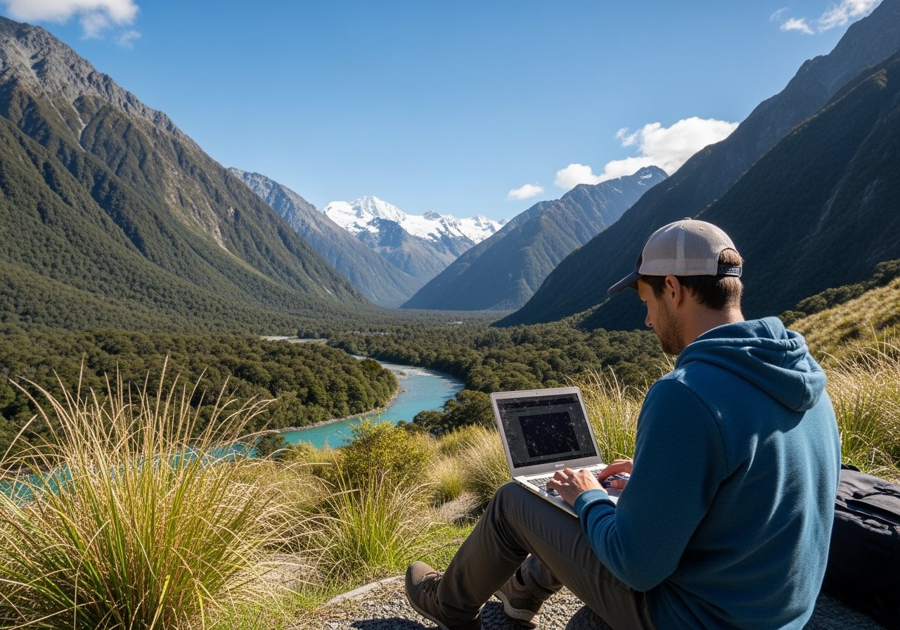 Nomade numérique Nouvelle-Zélande