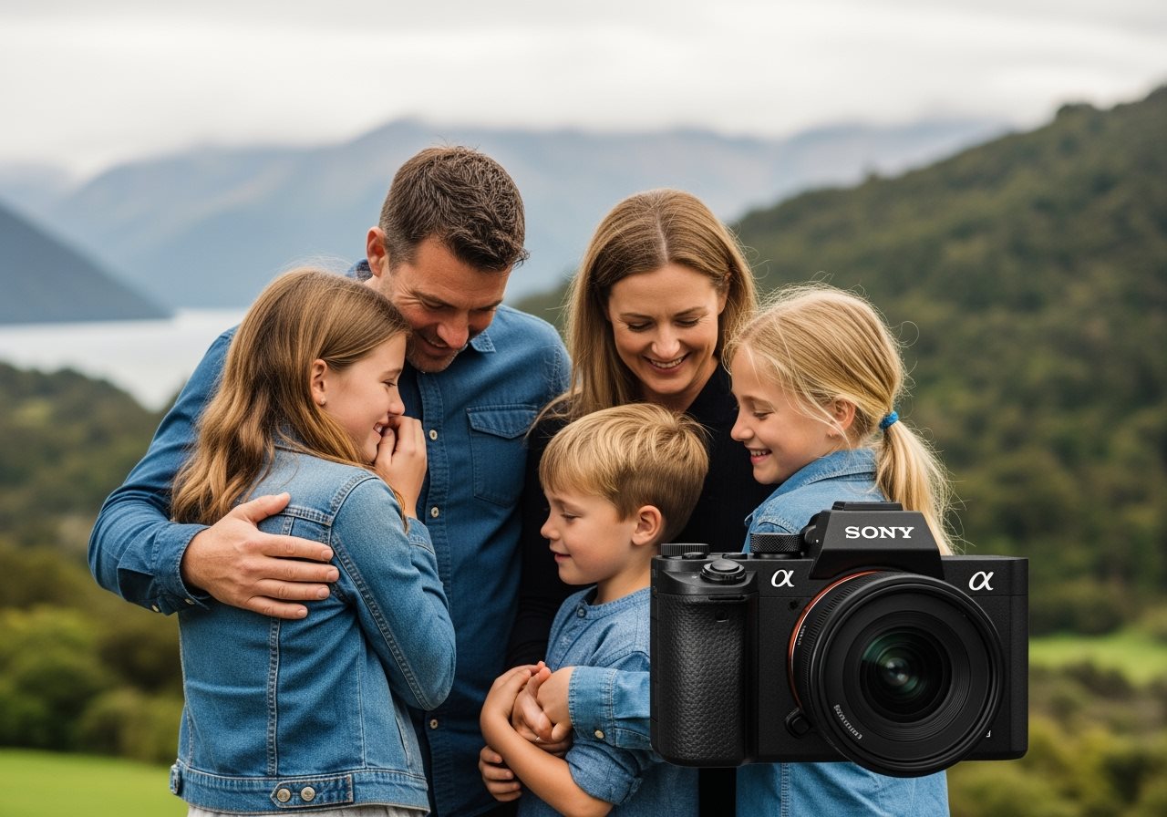 Famille avec enfants en Nouvelle-Zélande