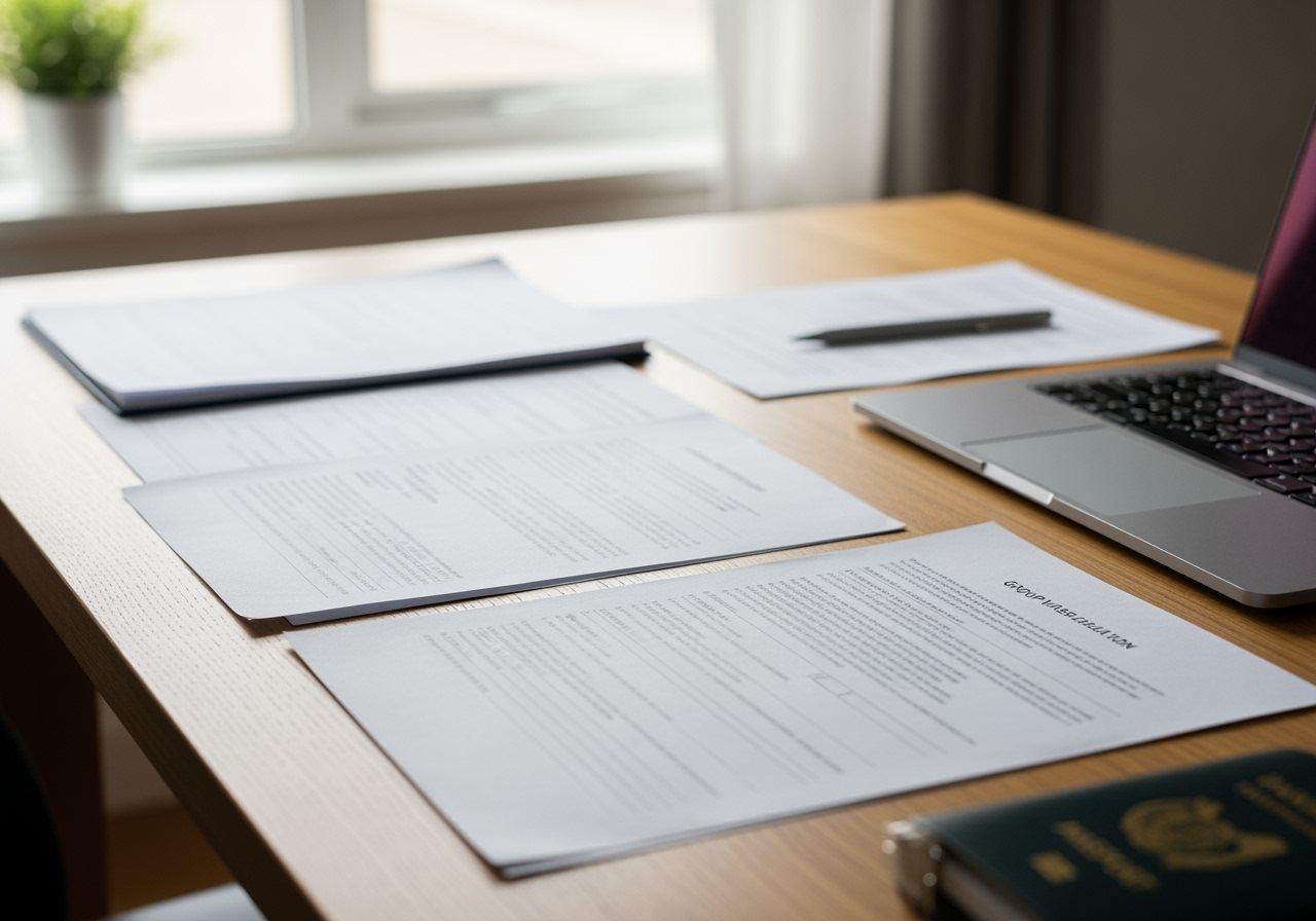 Demande de visa de groupe Nouvelle-Zélande