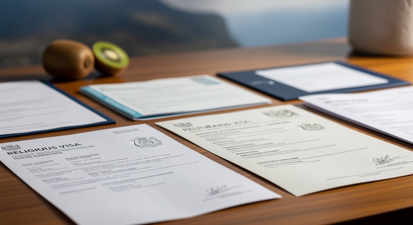 Documents requis pour visa religieux