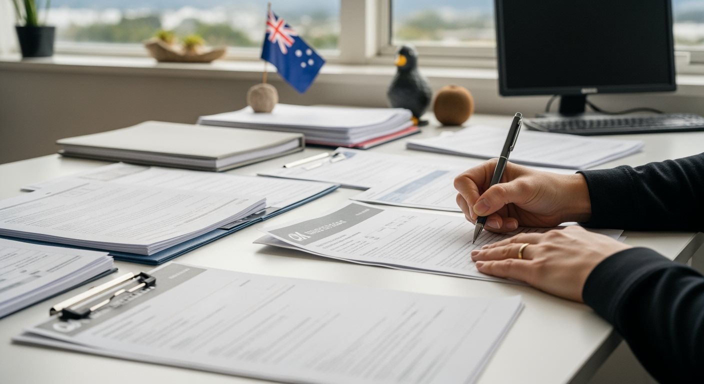 Processus de demande de visa de retour Nouvelle-Zélande