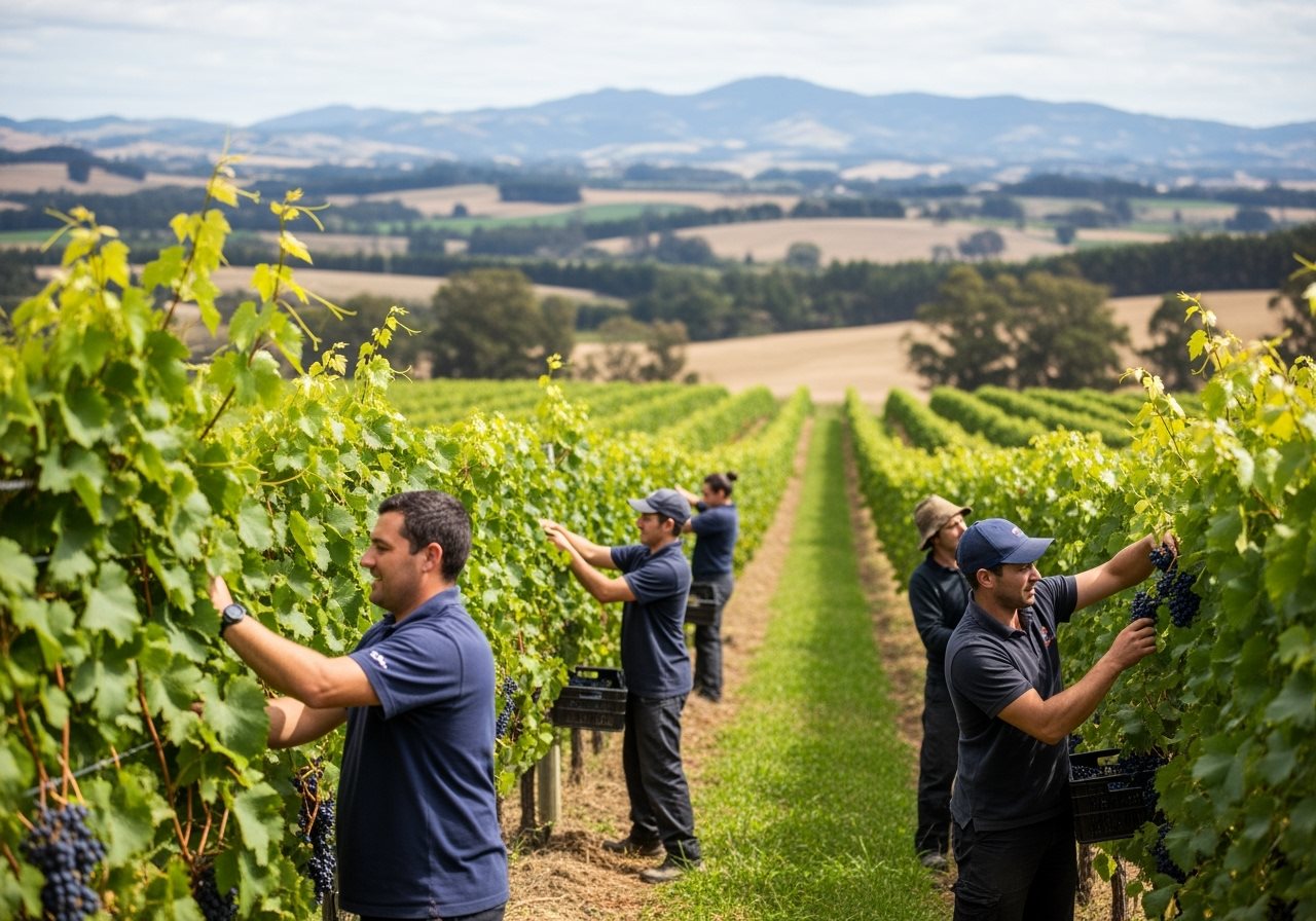 Travailleurs saisonniers en Nouvelle-Zélande