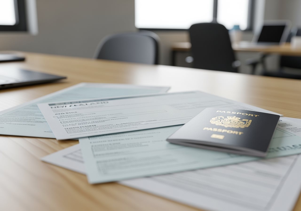 Paysage Nouvelle-Zélande Visa Visiteur