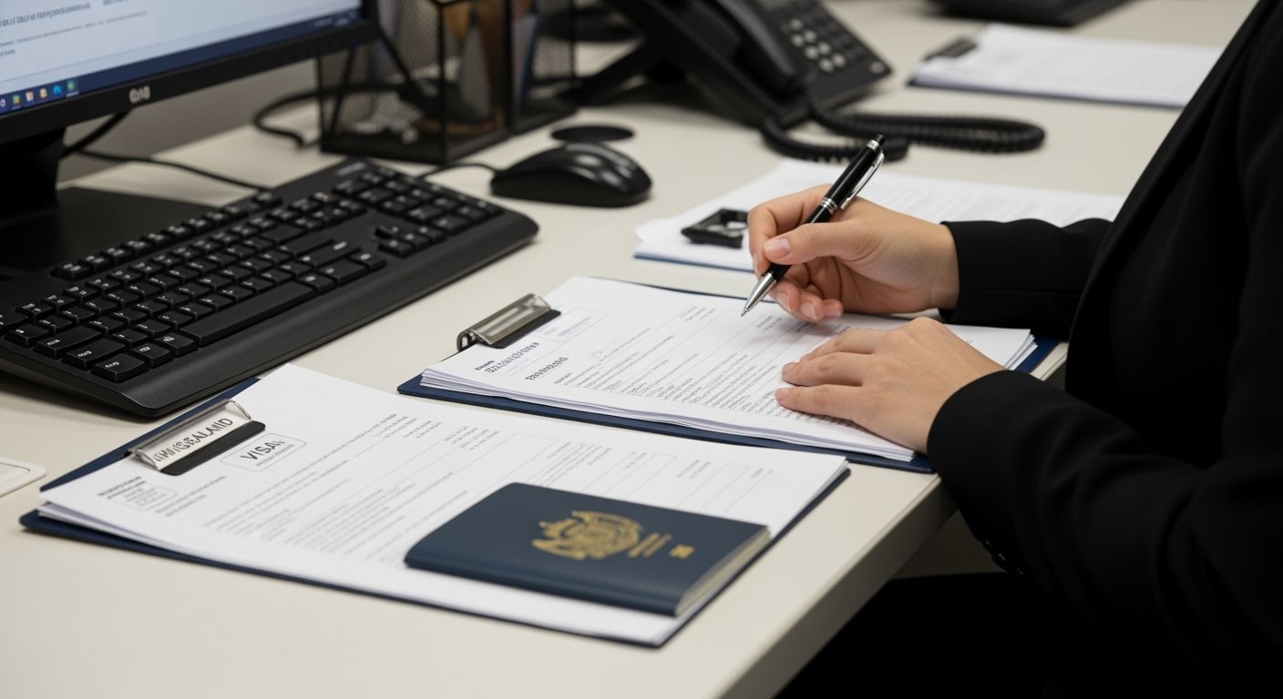 Processus de demande de visa Nouvelle-Zélande