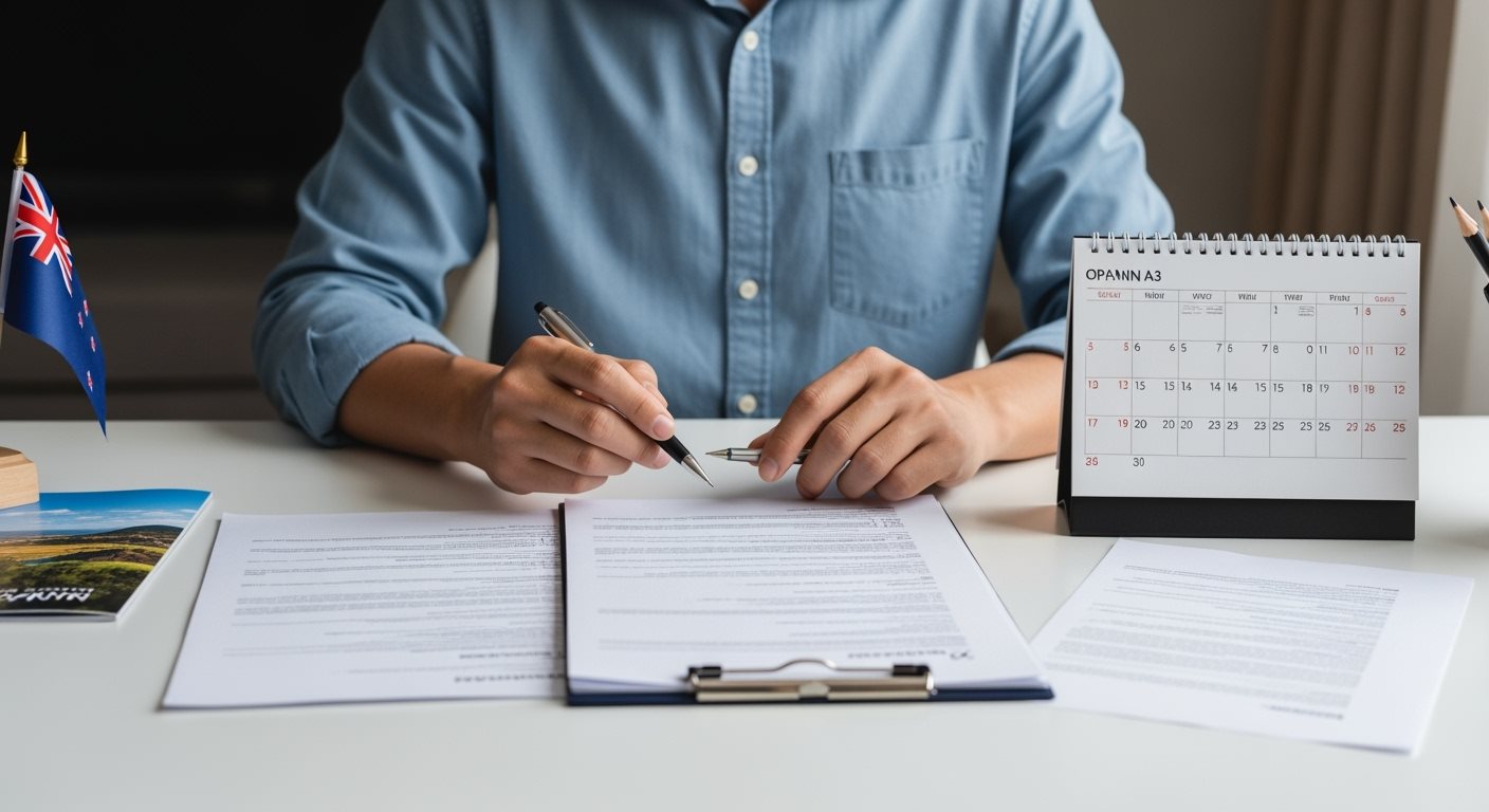 Planification visa recherche Nouvelle-Zélande