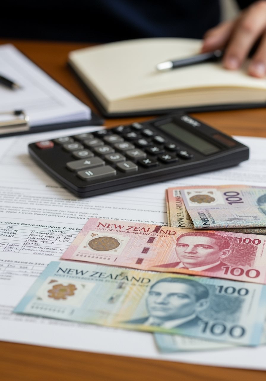 Coûts visa Nouvelle-Zélande planification financière