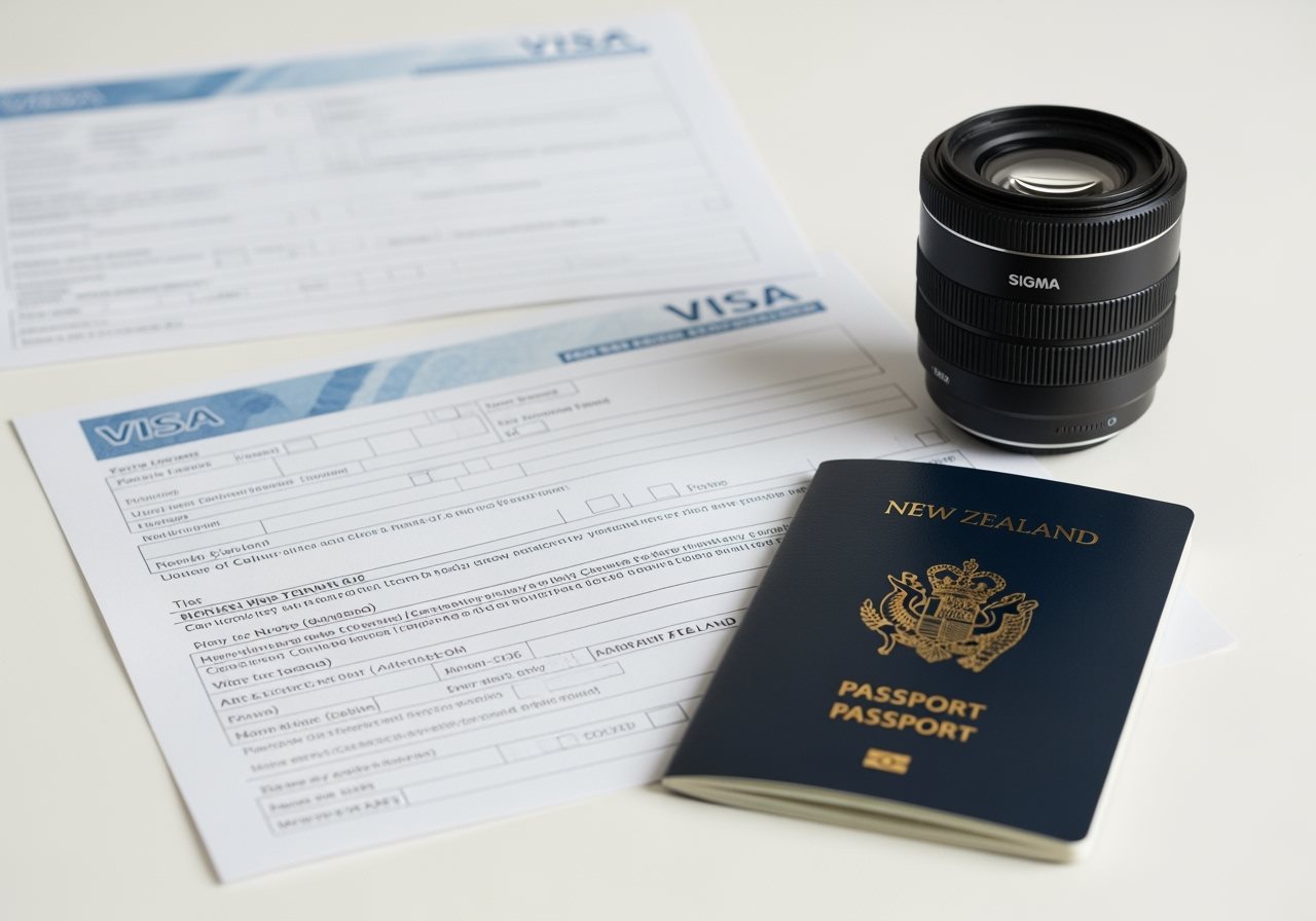 Documents visa Nouvelle-Zélande