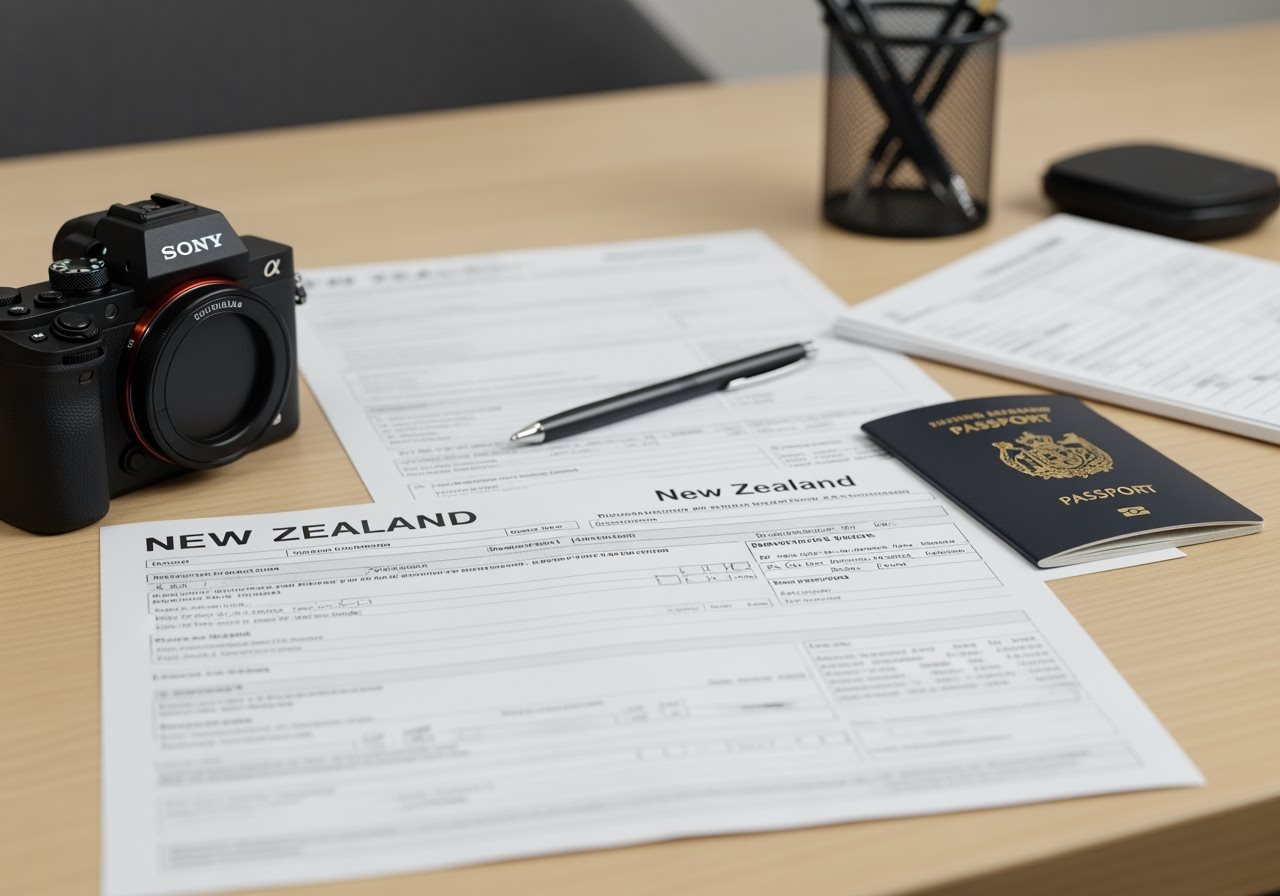 Documents visa Nouvelle-Zélande