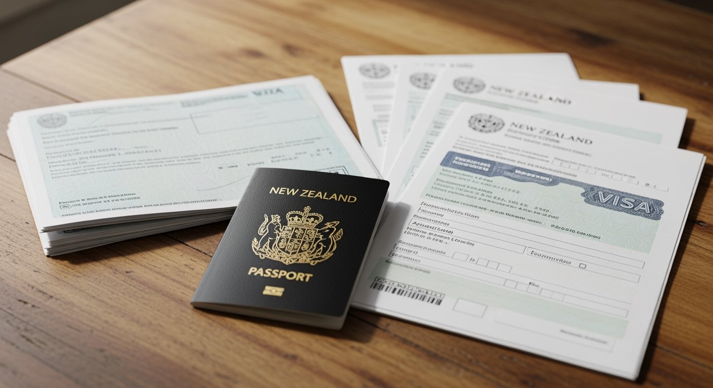 Documents visa urgence Nouvelle-Zélande
