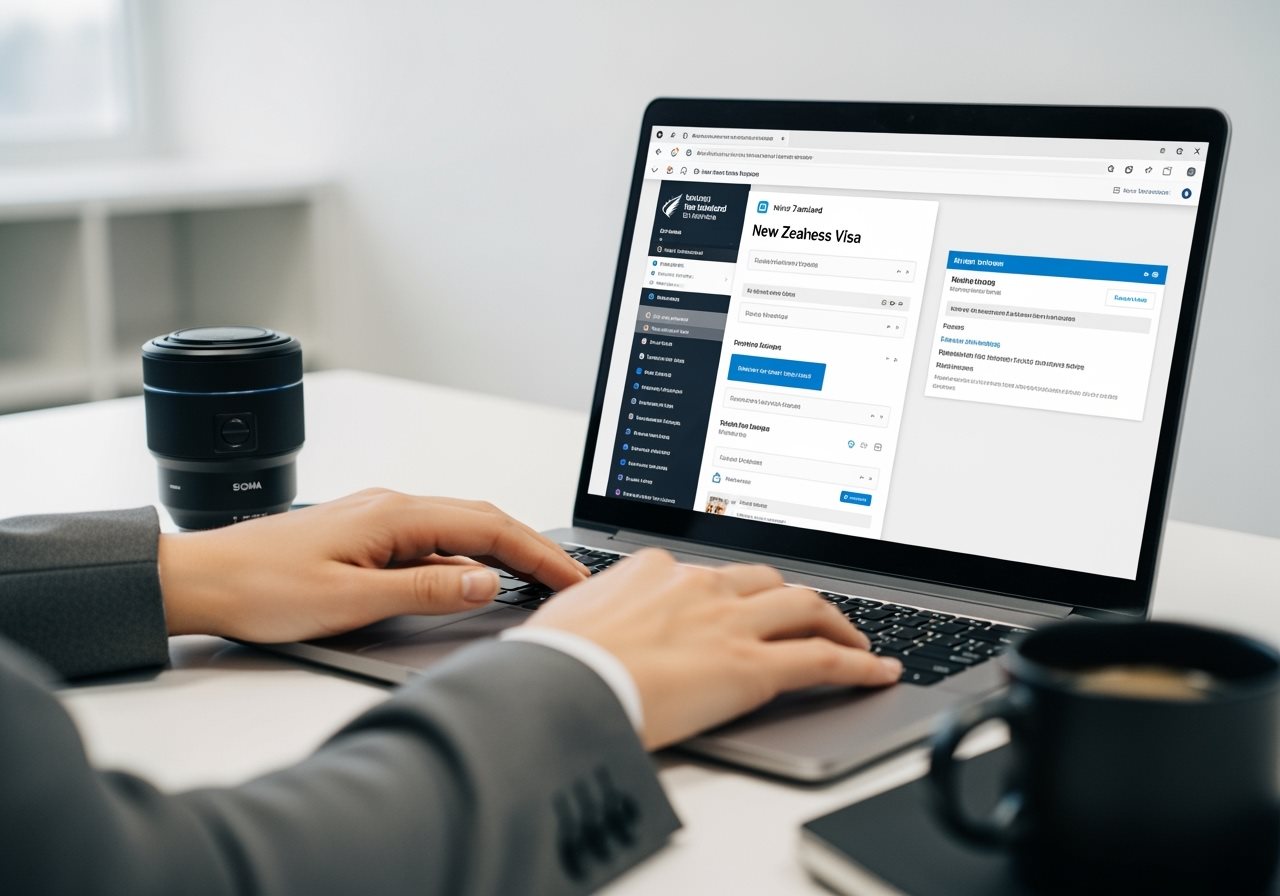 Processus demande visa affaires en ligne